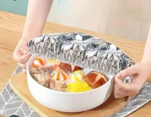 Reusable 10pcs Aluminium Film Foil Food Covers