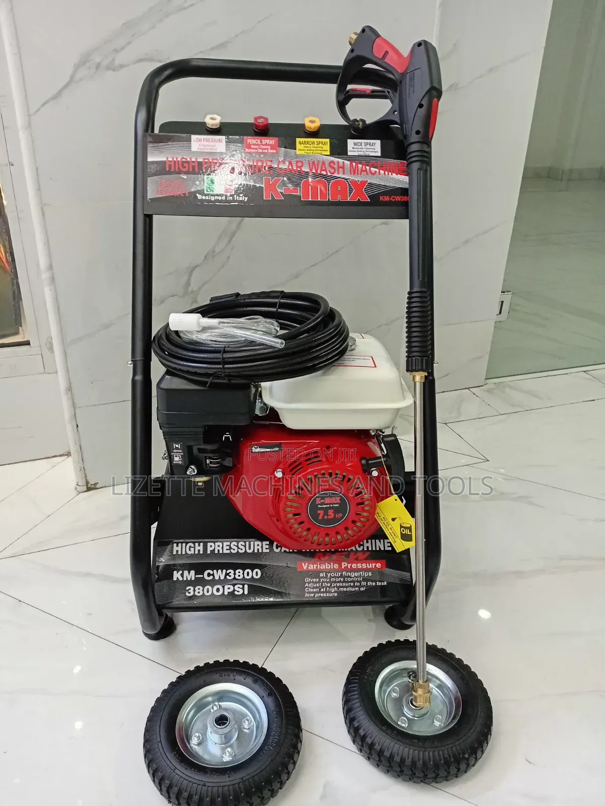Kmax 3800psi High Pressure Petrol Carwash Machine/ Pressure Washer