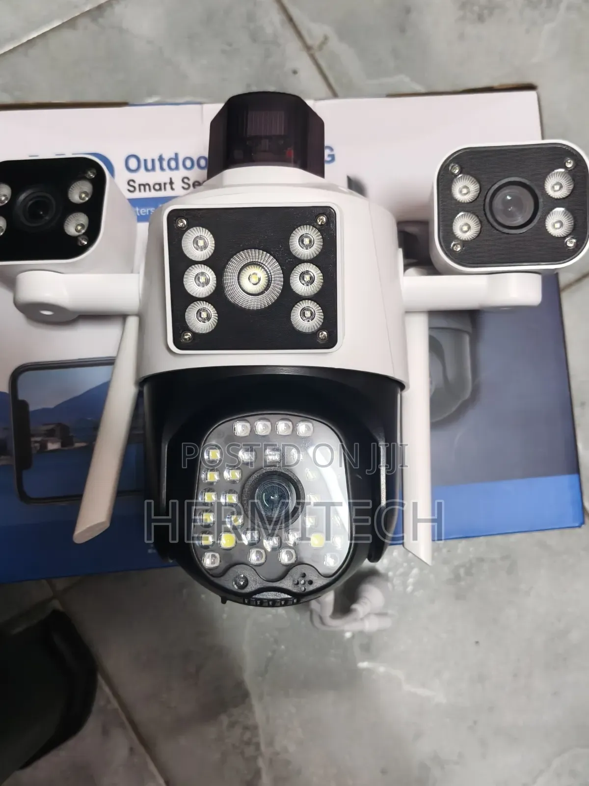 Remote Access Triple Lens 4g Electric Model With Ethernet Cable
