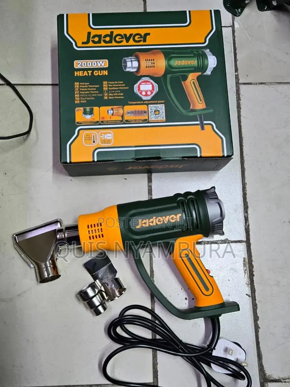 1800w Electric Heatgun/ Heat Gun Machine With Nozzle