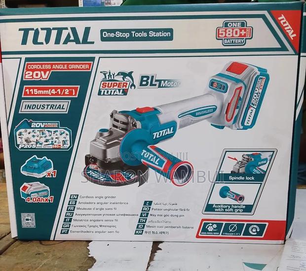 Total Cordless Grinder 20v/20v Total Cordless Grinder