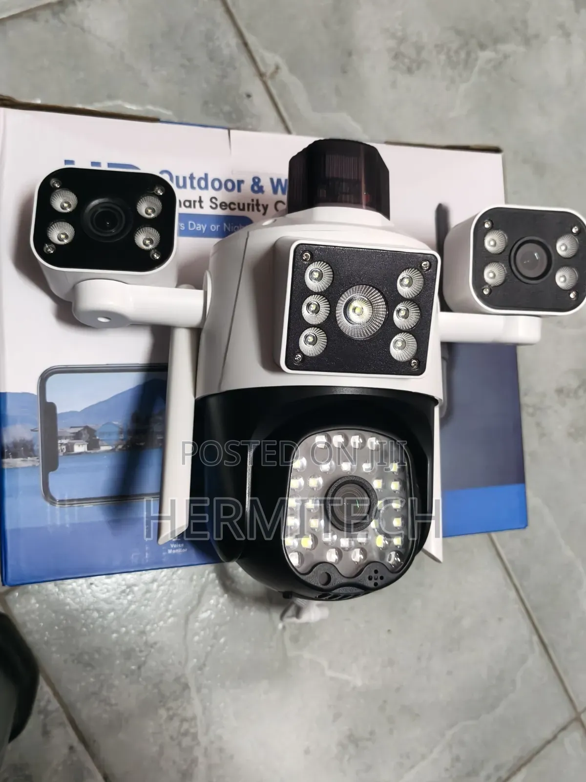 Triple Lens 4g Electric Model With Flexible Storage Cloud/Sd Storage