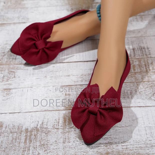 Elegant Bow Dolly Shoes – Comfortable Stylish Everyday Flats (37–42)