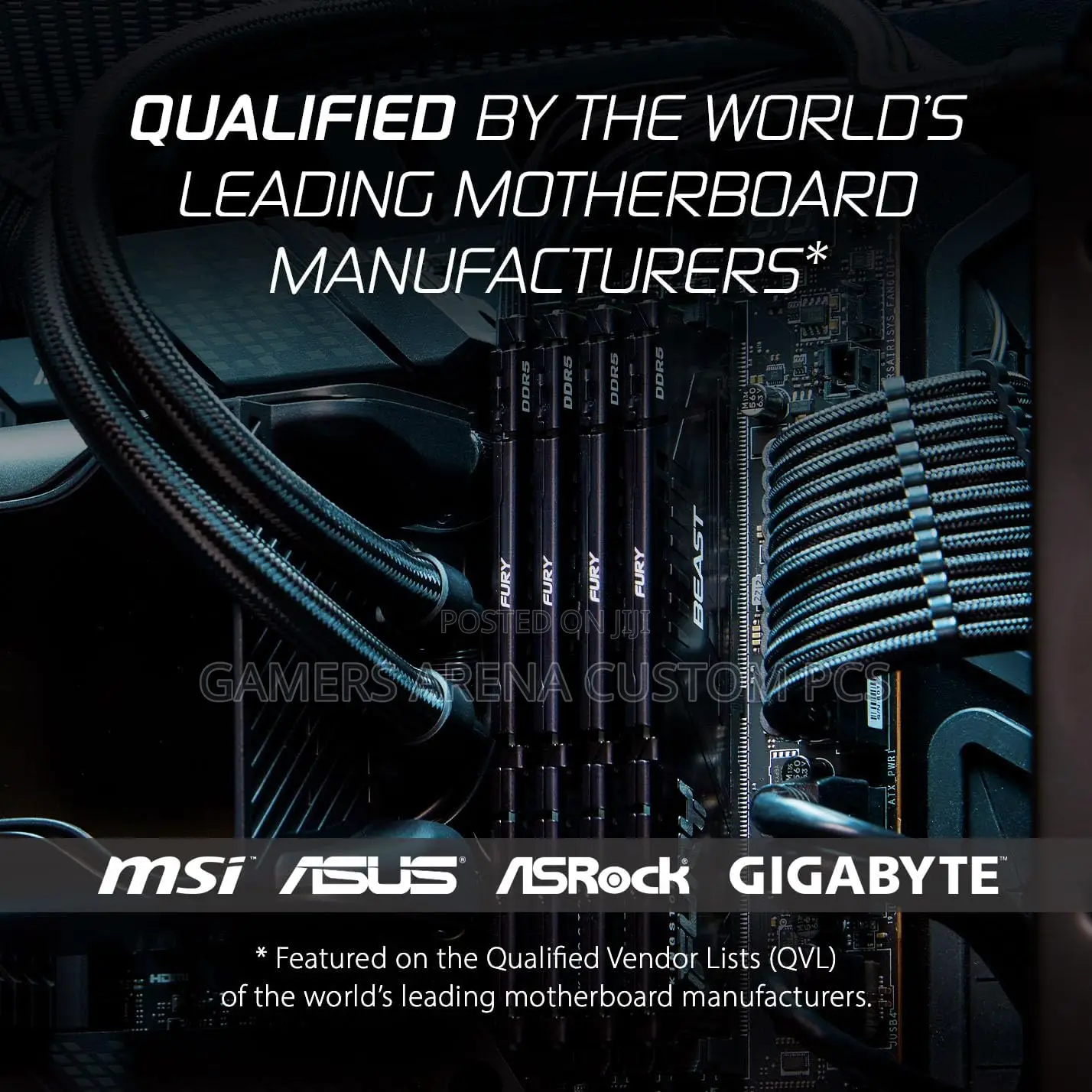 Kingston Fury Beast 32gb 5600mhz Ddr5 Cl30 Desktop Memory