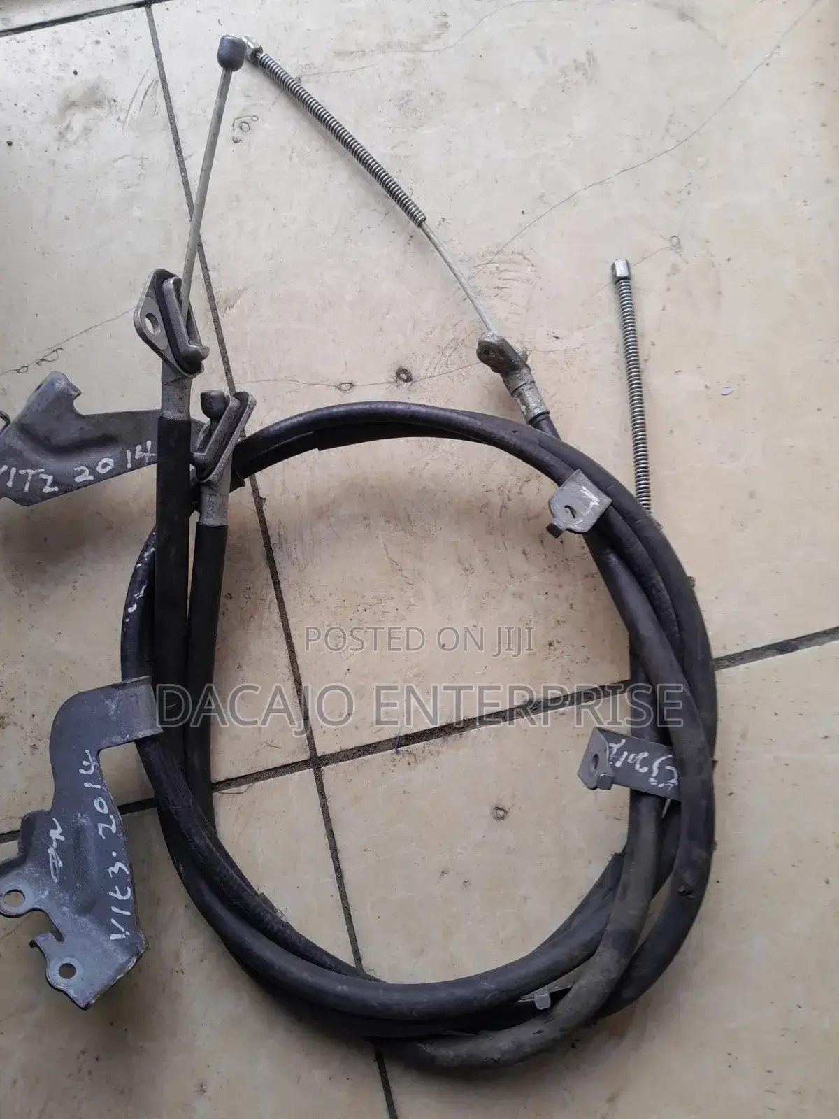 Ex Japan Vitz Rear Handbrake Cables Model 2014