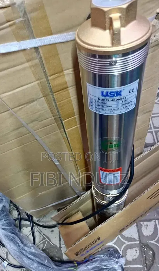 1hp Usk Submersible Water Pump It's Powerful and Efficient