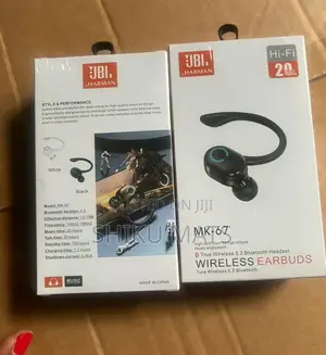 Jbl Mk-67 Wireless Earbuds, Bluetooth 5.2, 20h Battery, Stylish Fit