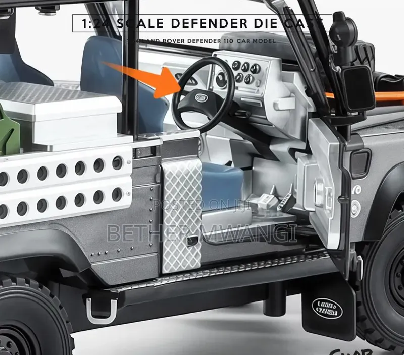 Scale 1:24 Defender 110 Die Cast in Kenya