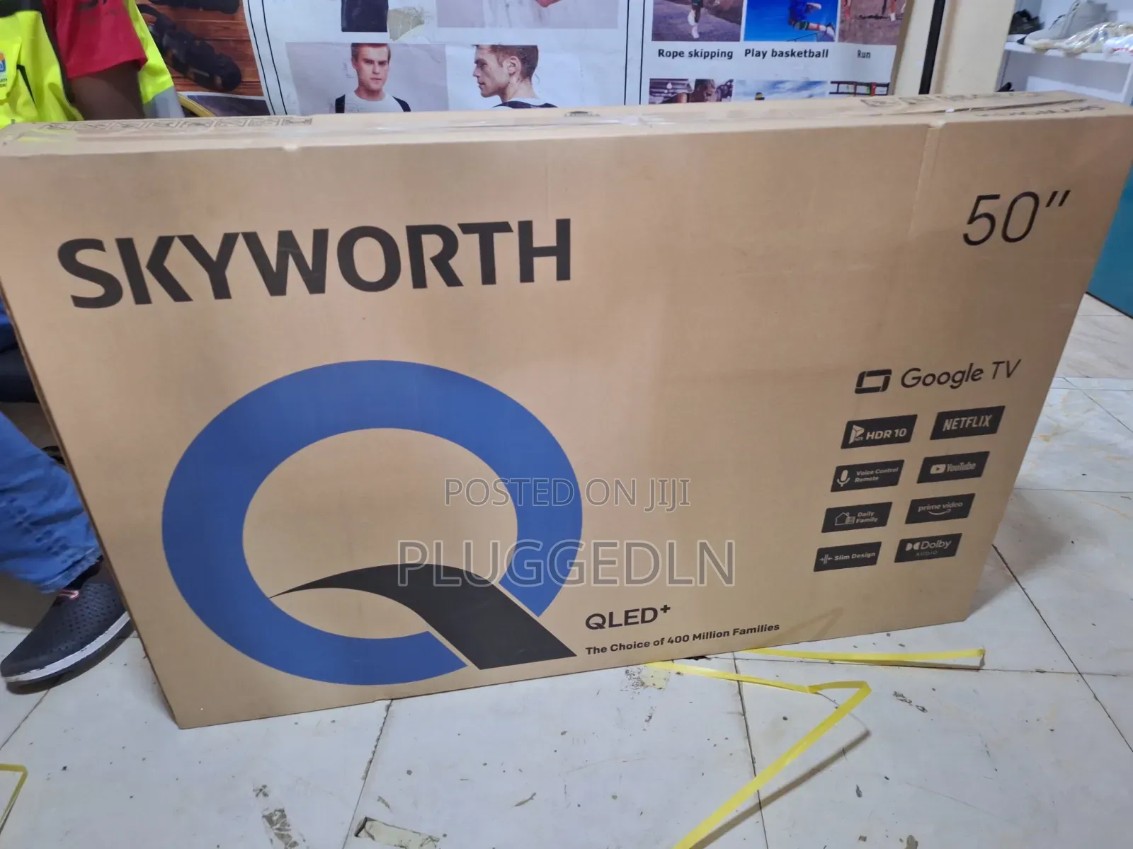 50-Inch Skyworth Qled Google Tv.