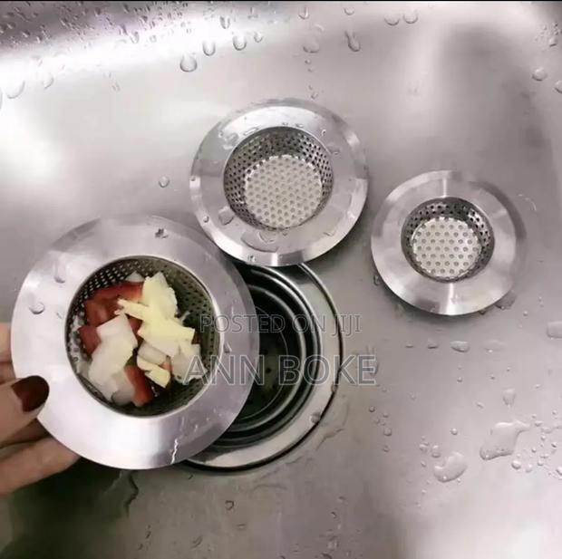 2 In 1 Kitchen/ Bathroom Sink Strainer Material: Stainless Steel - thumbnail 2