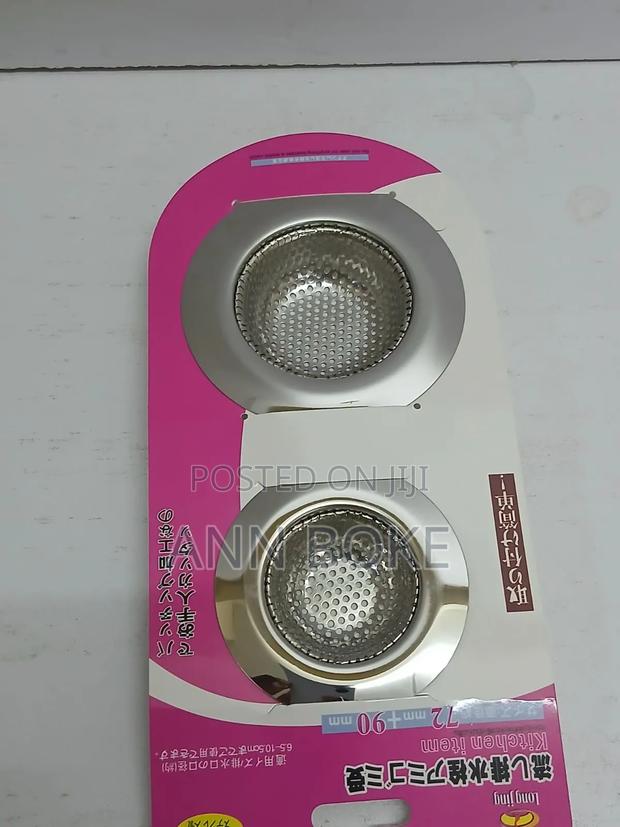 2 In 1 Kitchen/ Bathroom Sink Strainer Material: Stainless Steel - thumbnail 3