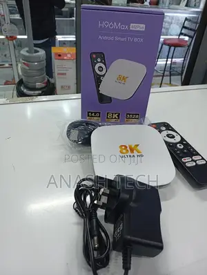 H96 Max M2 Android 14 Smart Tv Box 4gb Ram + 128gb Storage
