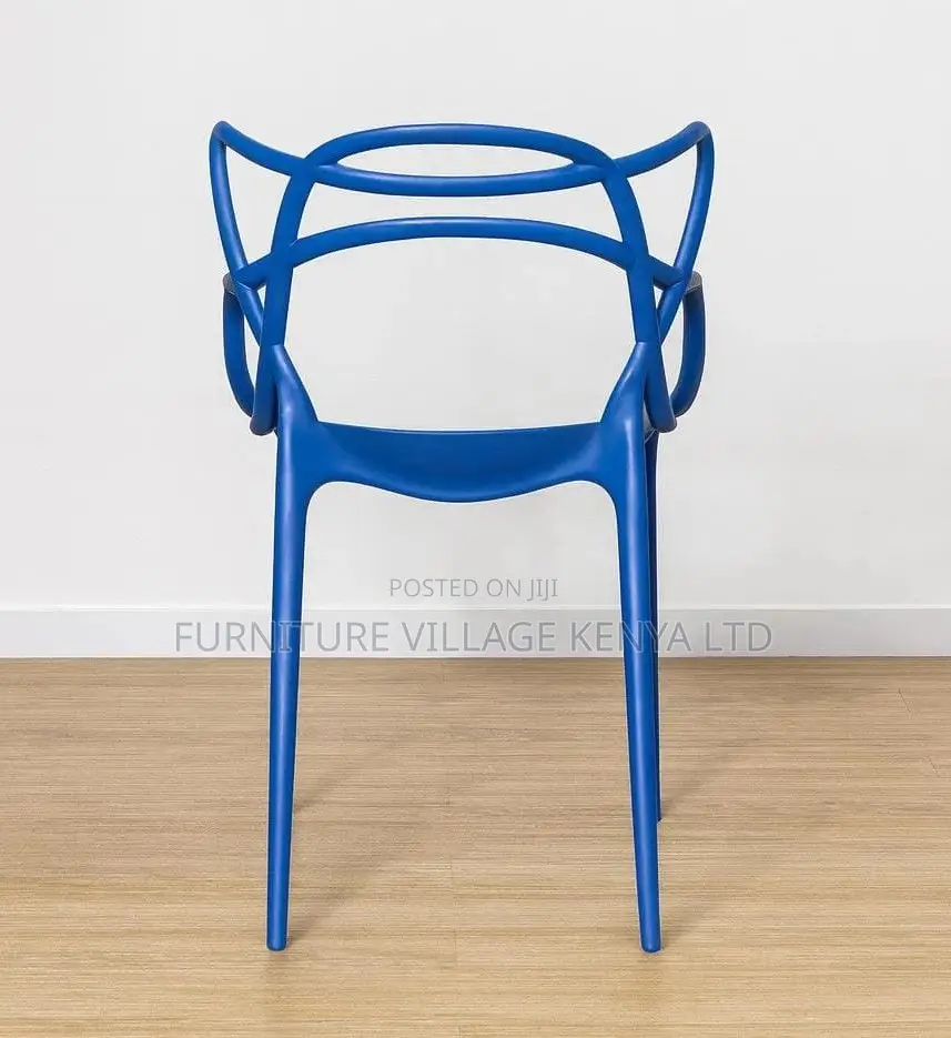 Dining Chair; Plastic Arm Support Dining Chair