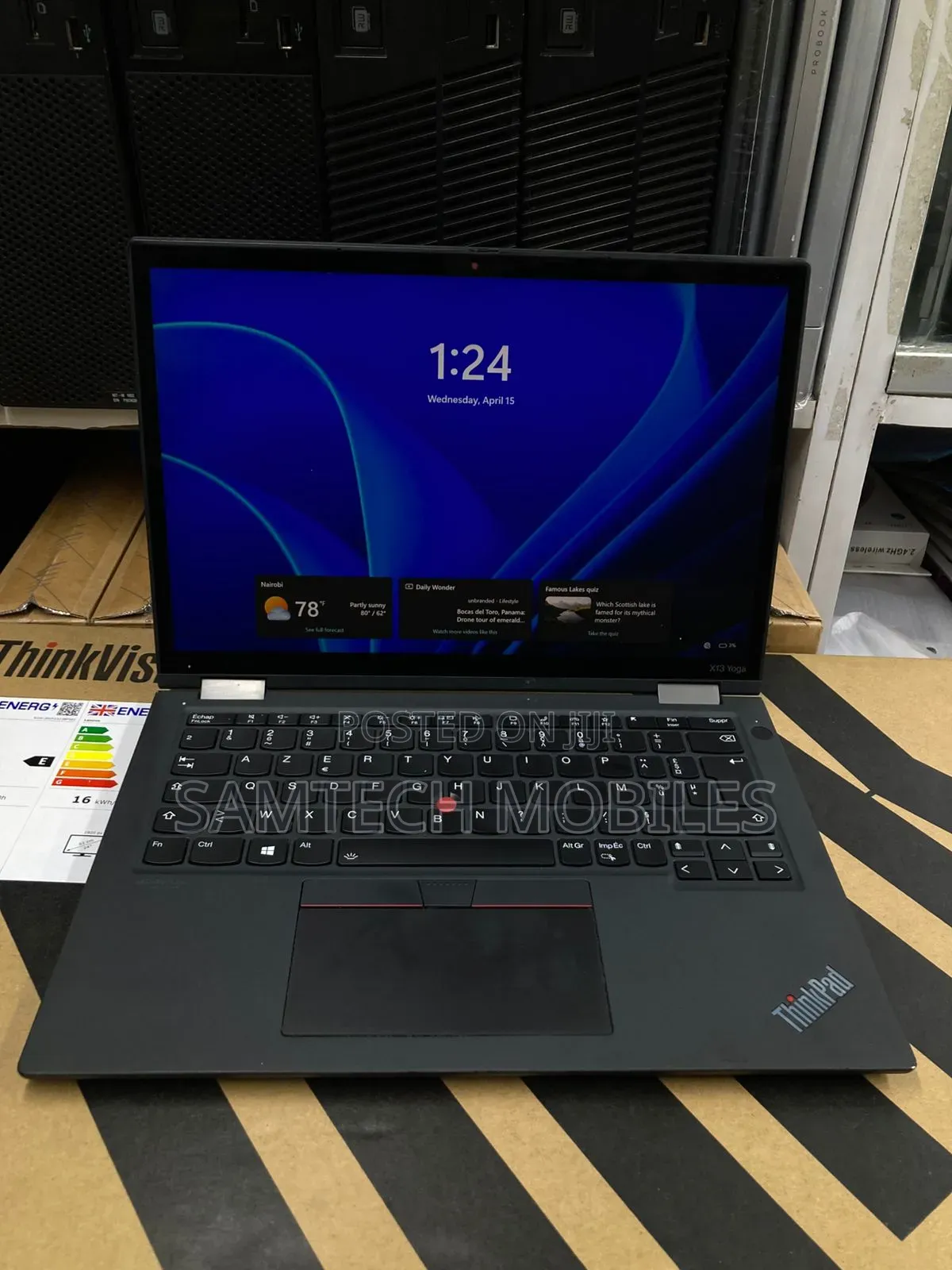 Laptop Lenovo Thinkpad x13 Yoga 16GB Intel Core i5 SSD 256GB