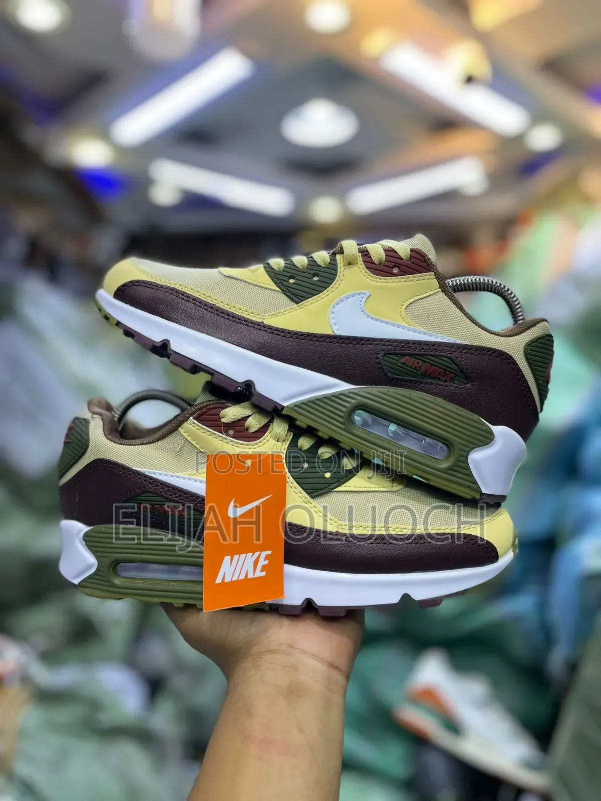 Nike Airmax 90 ‘Hemp Earth 
Pure Leather 
Size 40-45