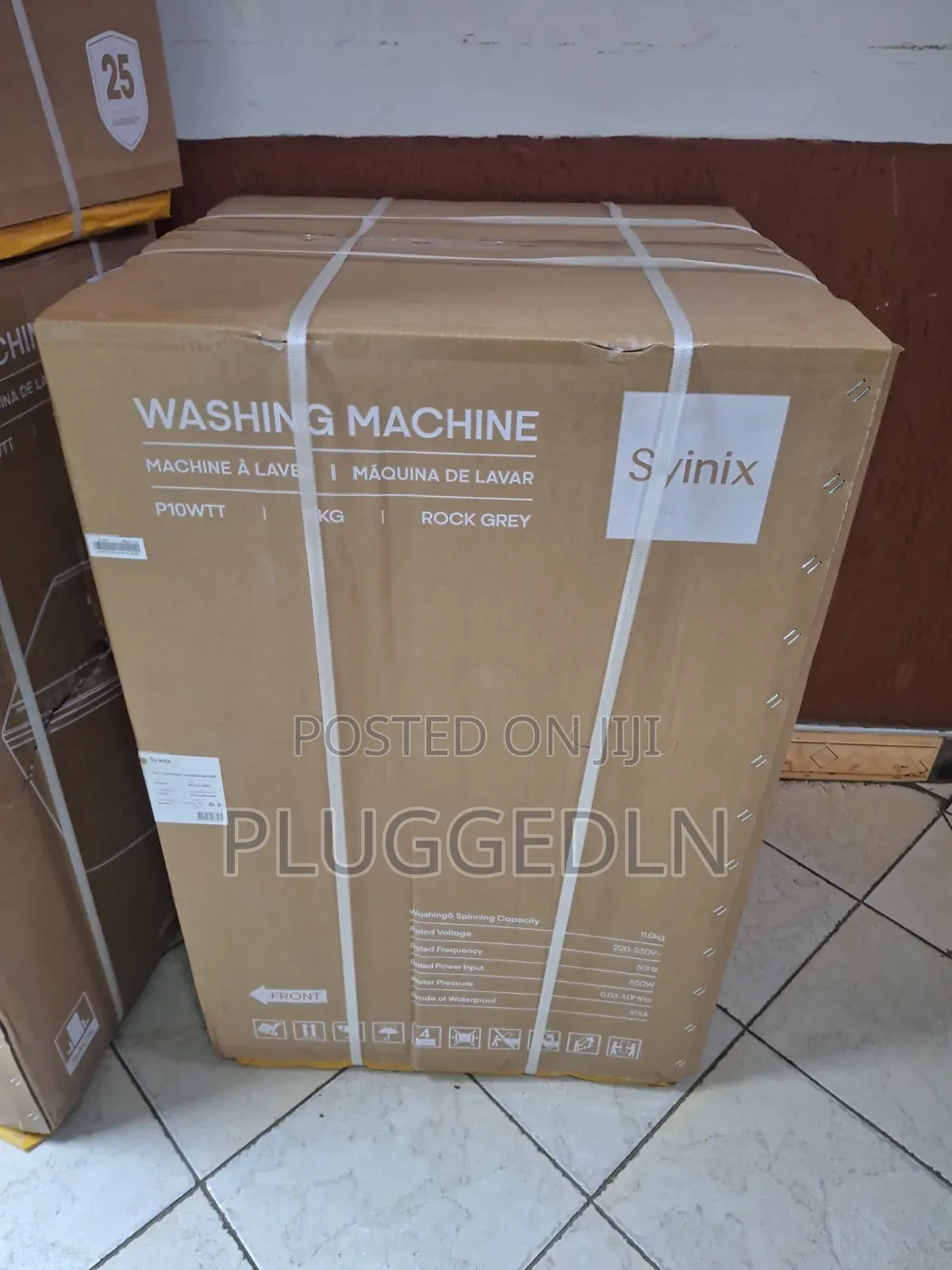 Syinix 11kg P10wtt Top-Loading Washing Machine,