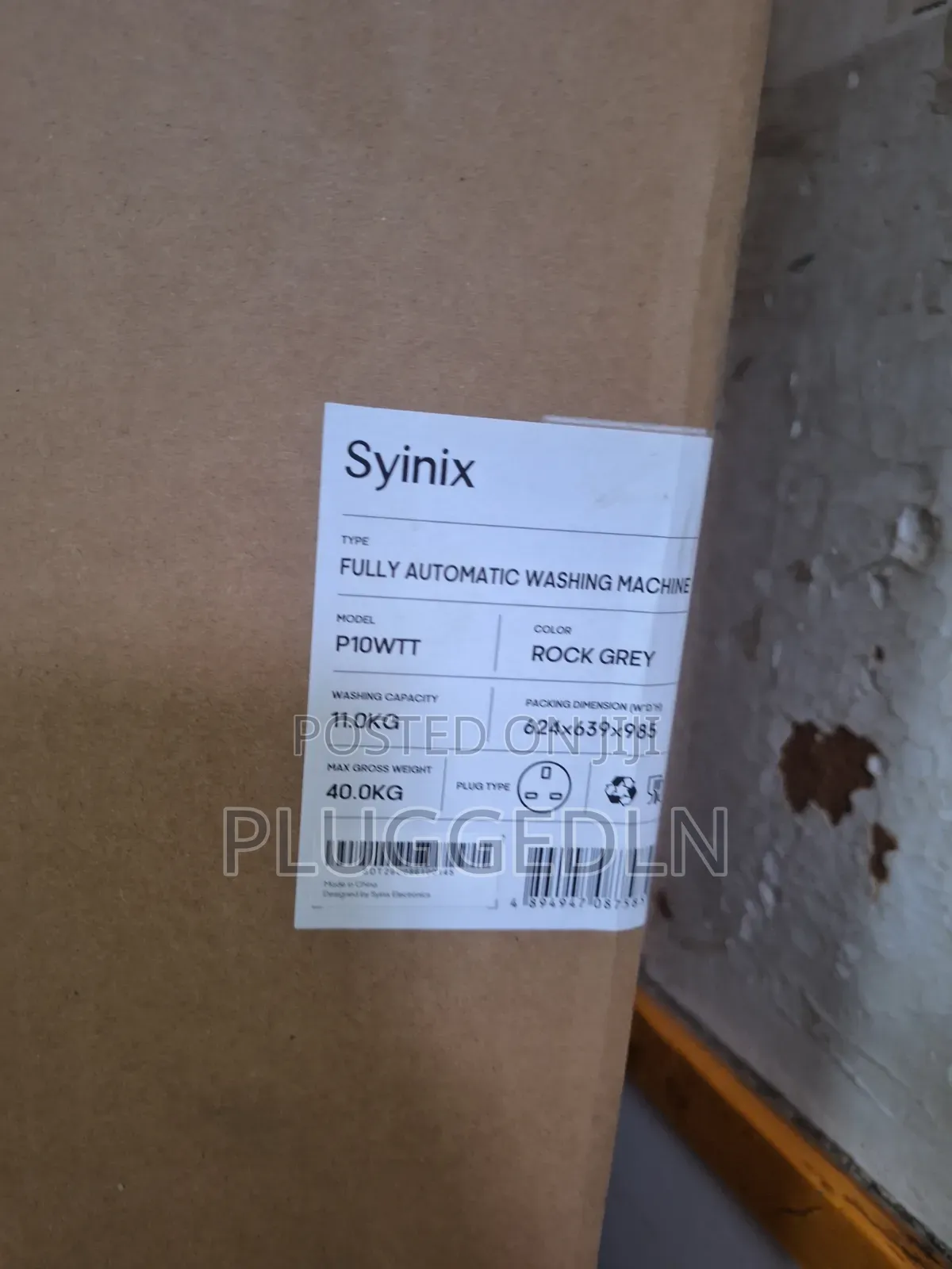 Syinix 11kg P10wtt Top-Loading Washing Machine,