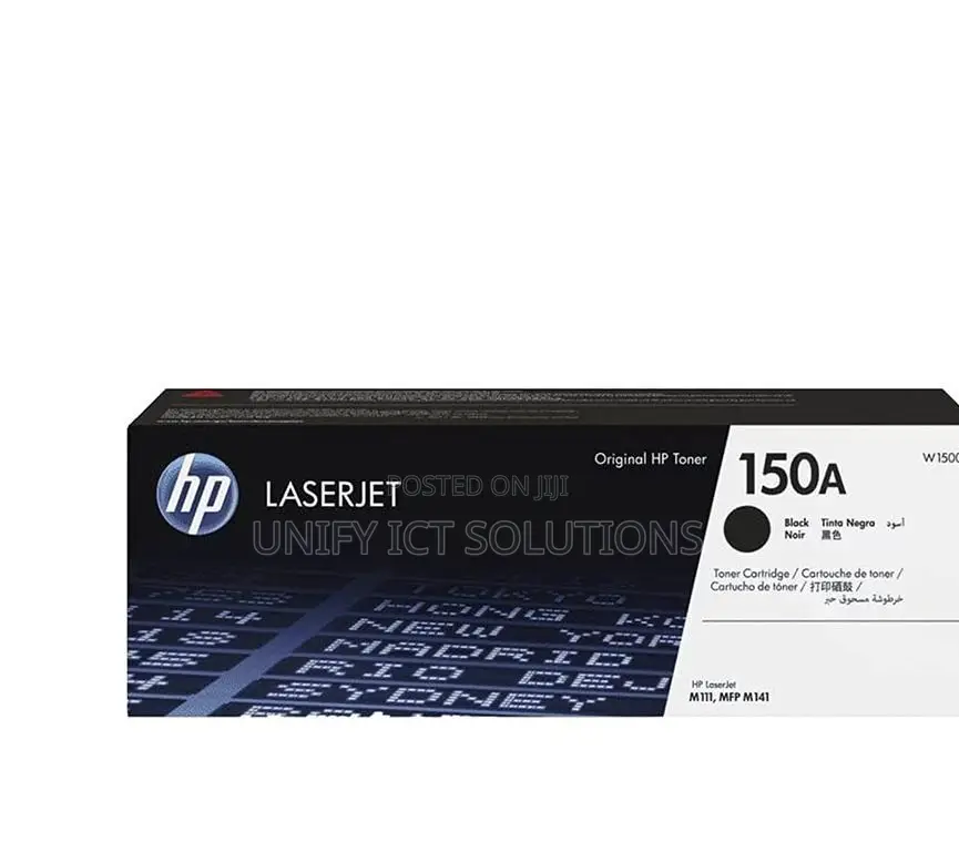 Hp 150a Black Original Laserjet Toner Cartridge - W1500a