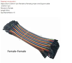Jumper Wires (M-F)(M-M)(F-F)