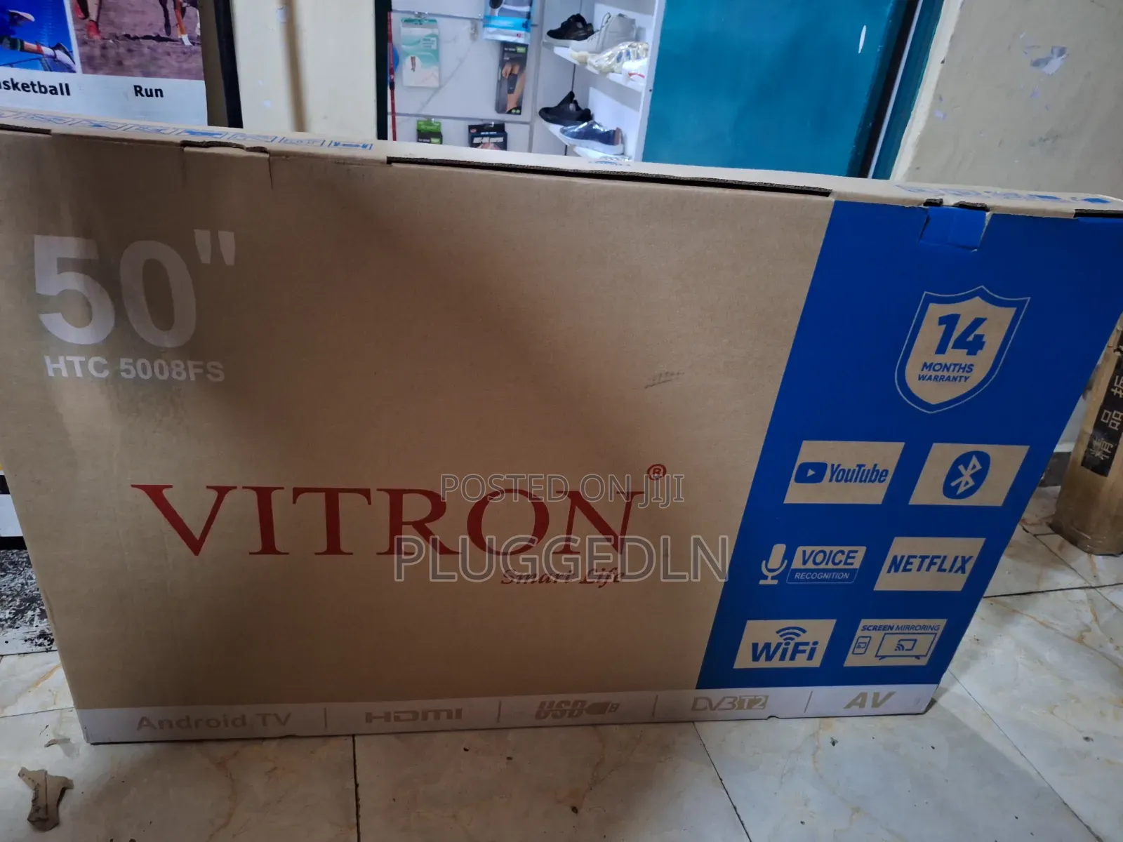 50-Inch Vitron Smart Android Tv .
