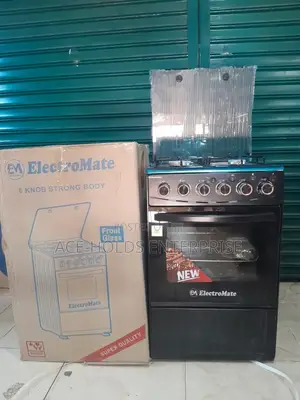 Electromate 3g 1e Standing Gas Cooker - 6 Knobs (New Look)