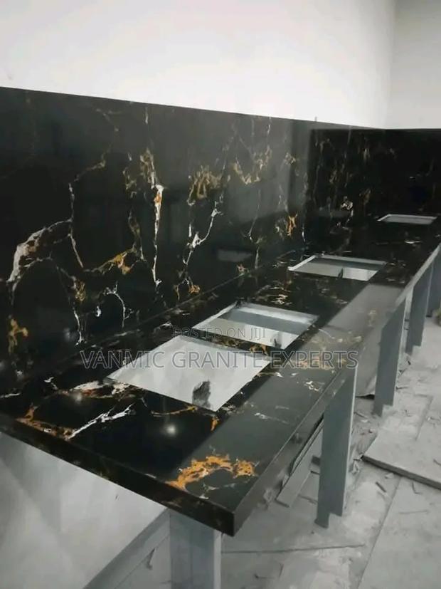 Office Commercial Stone Surfaces – Reception Desks Hospitality
