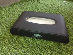 Land Rover Car Tissue Box Holder – Premium Leather Interior Organizer