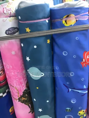 Cartoon Character Kids Curtains Collection