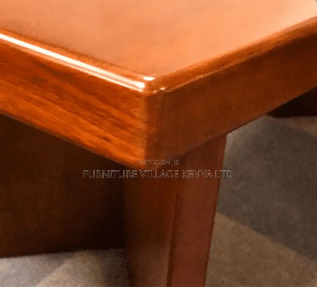 Office Table ; 3000mm Mahogany Meeting Room Table