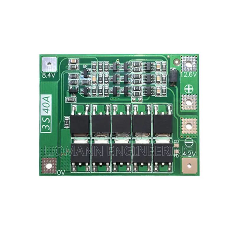 BMS (Battery Management System) 40a-3s/4s/7s