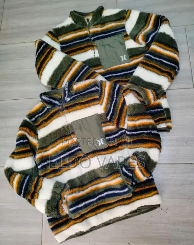 Kids Fleece Jackets (From Ages 4 To 12) - Brown And Blue