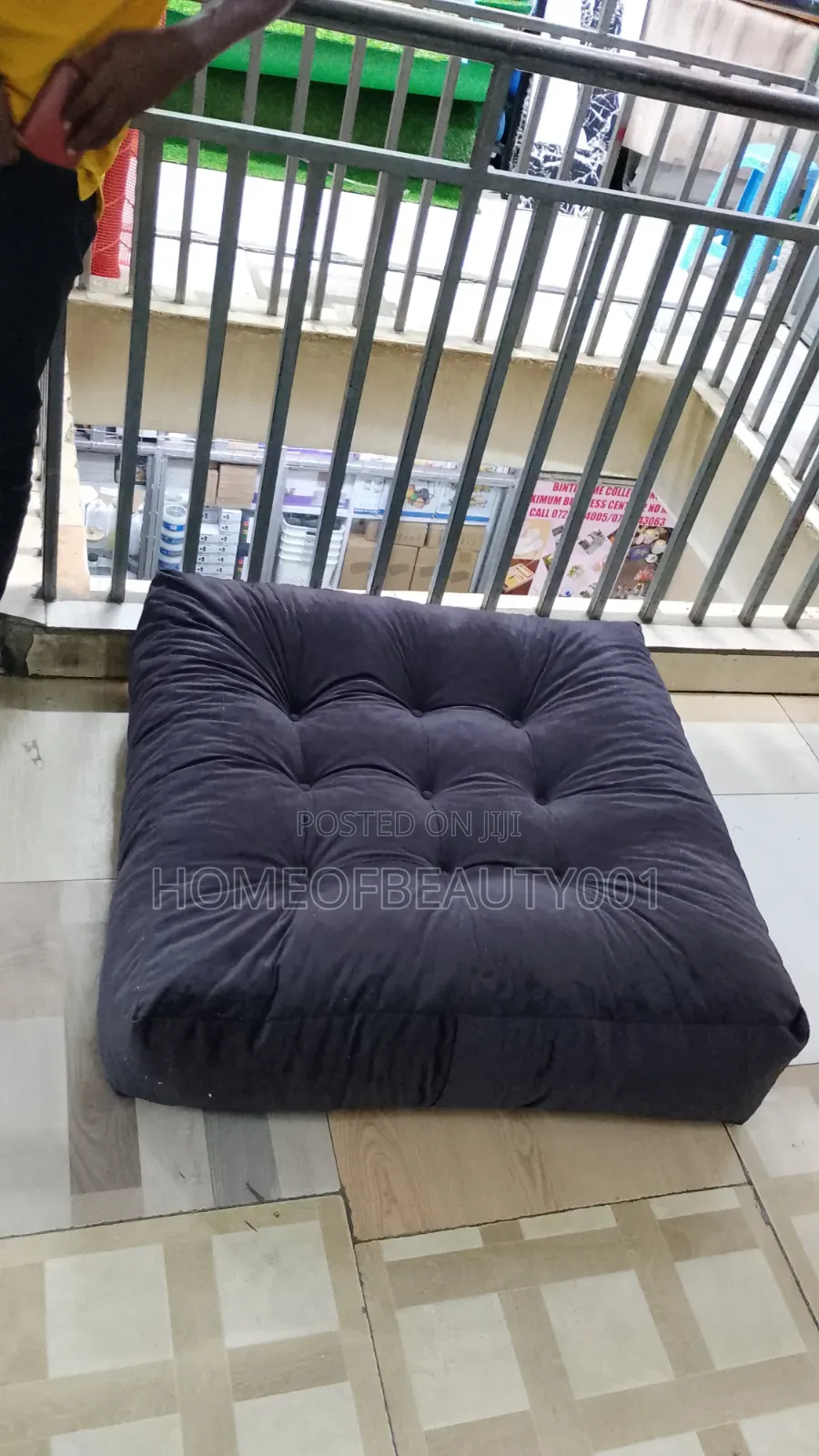 Comfy Cozy Floor Pillows.