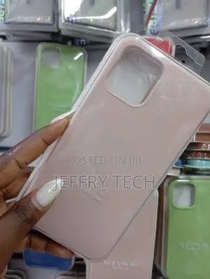This Is a Silicone Phone Case Designed for the iPhone 12.