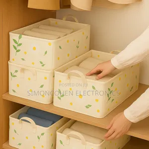 Daisy Print Closet Organizer