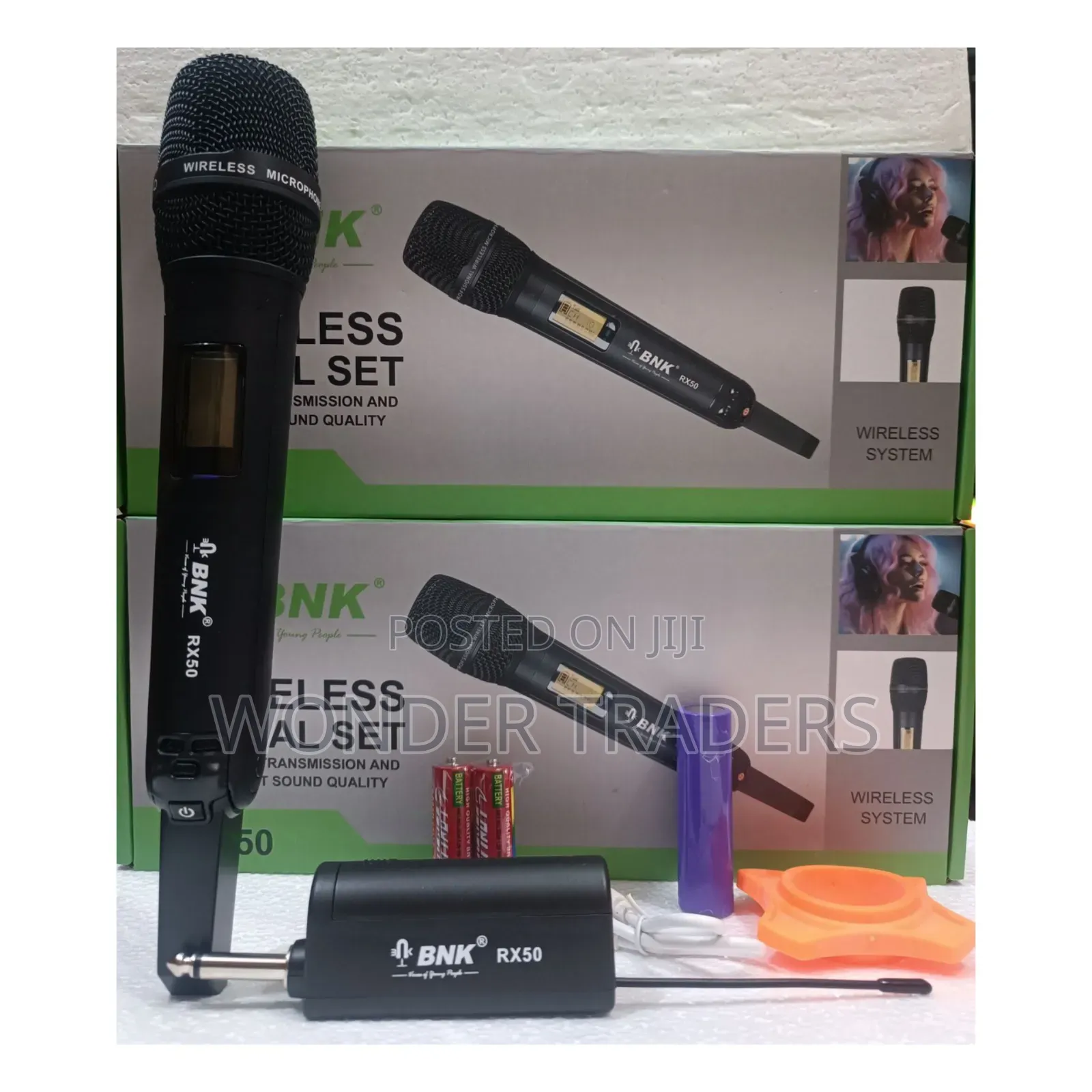 BNK Single Wireless Mic Rx50