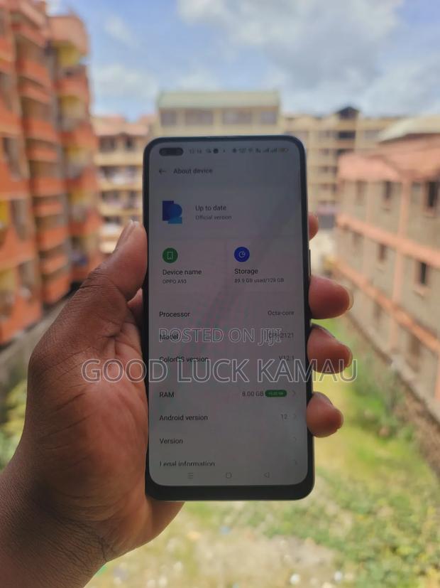 Oppo A93 128 GB Blue - thumbnail 4