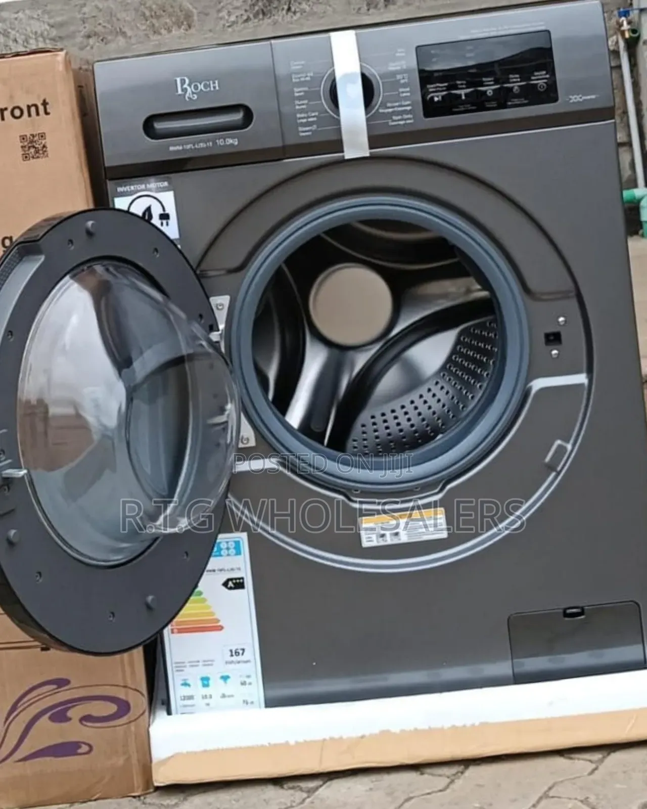 Roch 12/8kg Wash Dry Front Load Washer