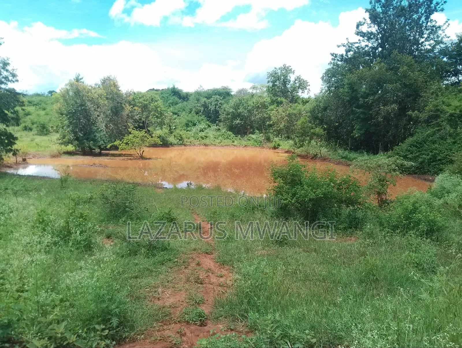 Exclusively 5 Acres of Land With Dam at Nthingini Embu