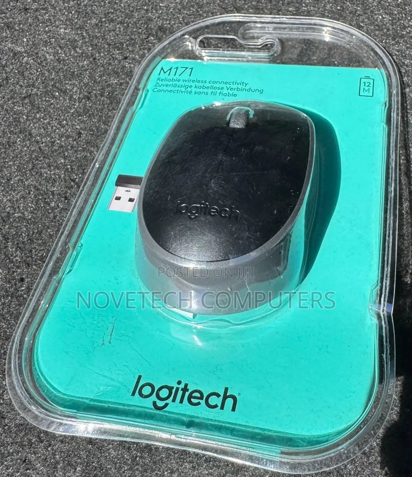 Logitech M171 Wireless Mouse With Usb Mini Receiver (New Sealed)