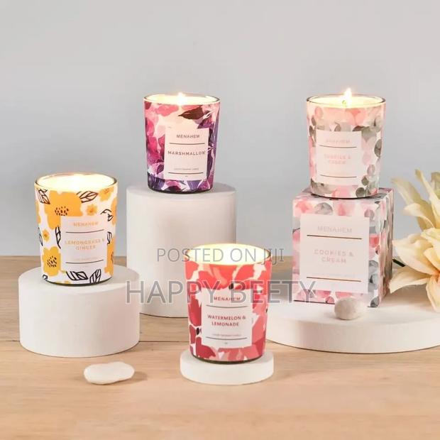 50g Menahem Scented Candle in Glass No - thumbnail 4
