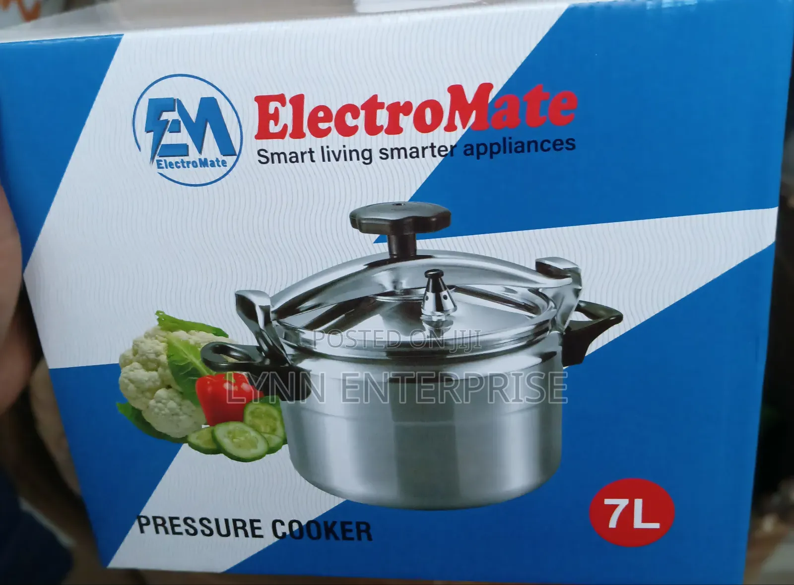Electromate Manual Pressure Cooker 7l