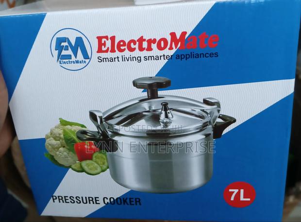 Electromate Manual Pressure Cooker 7l