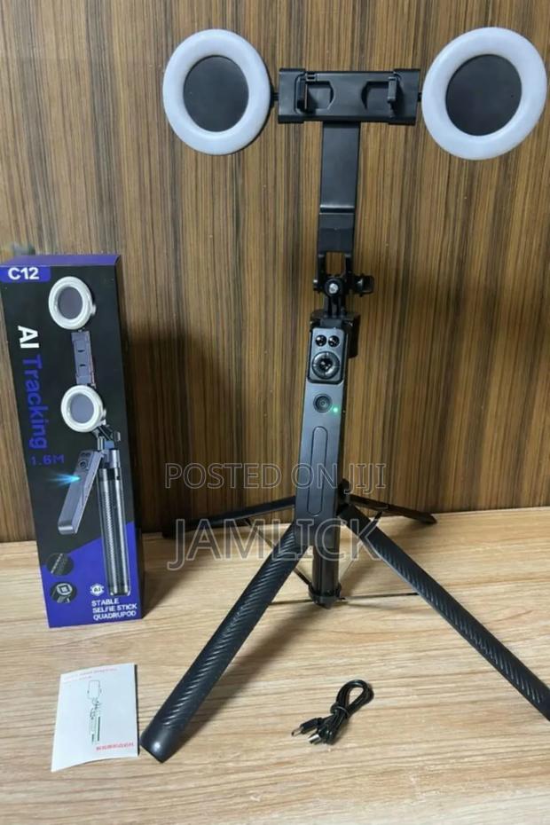C12 Tracking Tripod – Smart Auto Tracking Stand- Bc