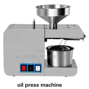 5kg Per Hour Capacity Oil Press Machine/610w Oil Press Machine