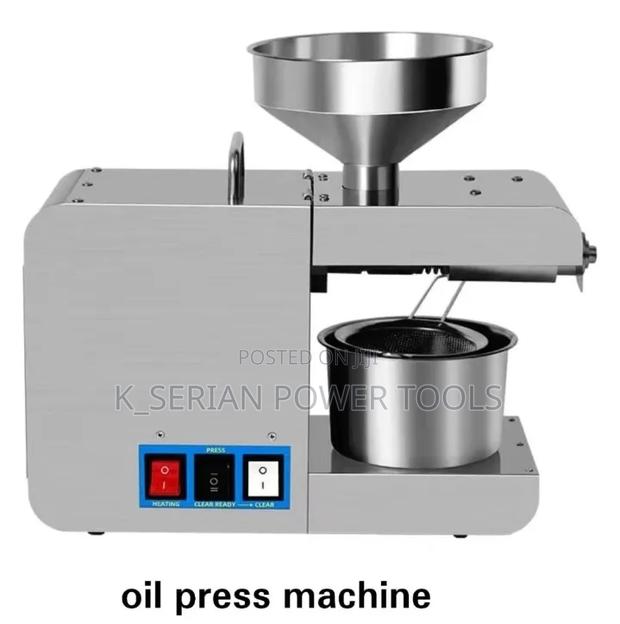 5kg Per Hour Capacity Oil Press Machine/610w Oil Press Machine