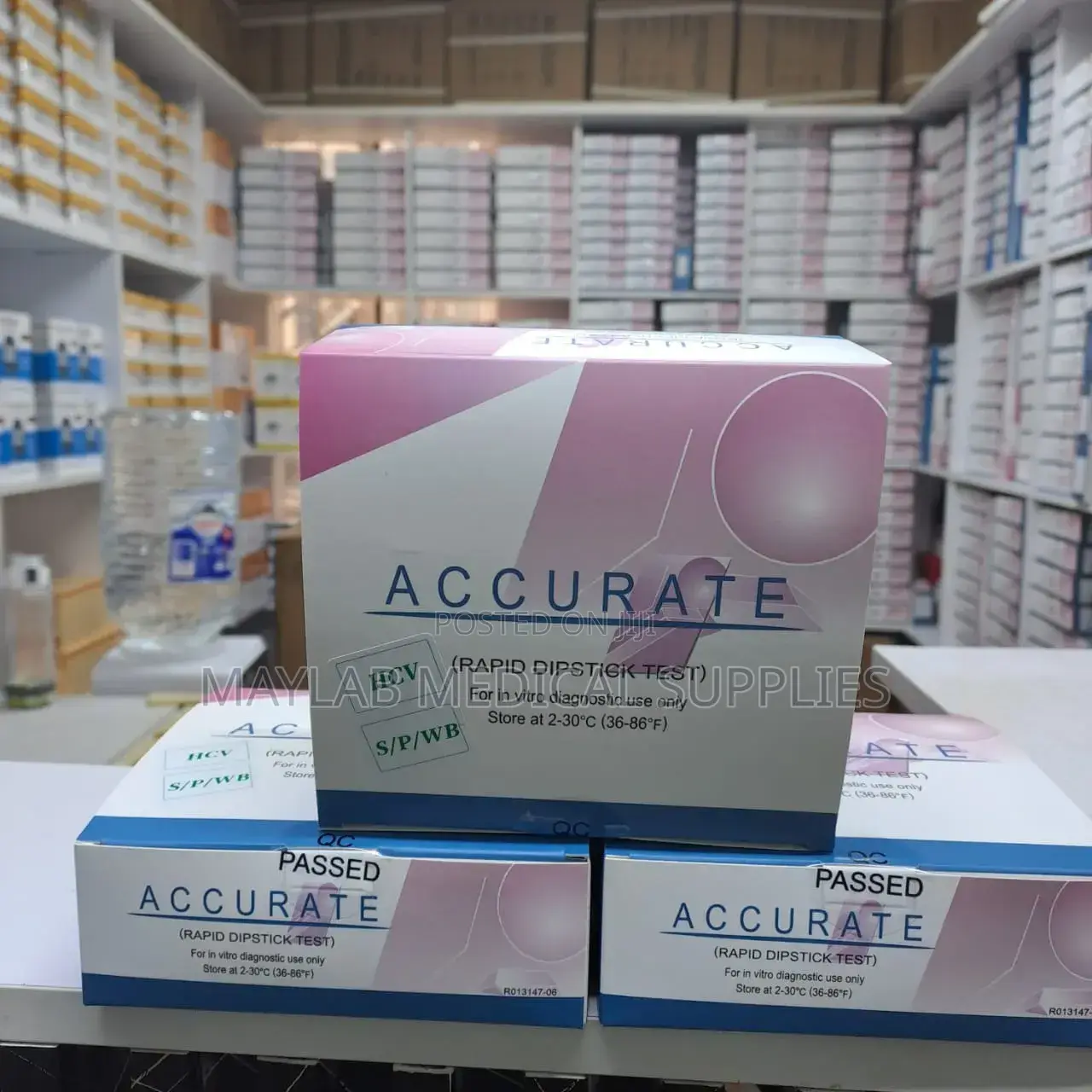 Hepatitis C Rapid Test Strips