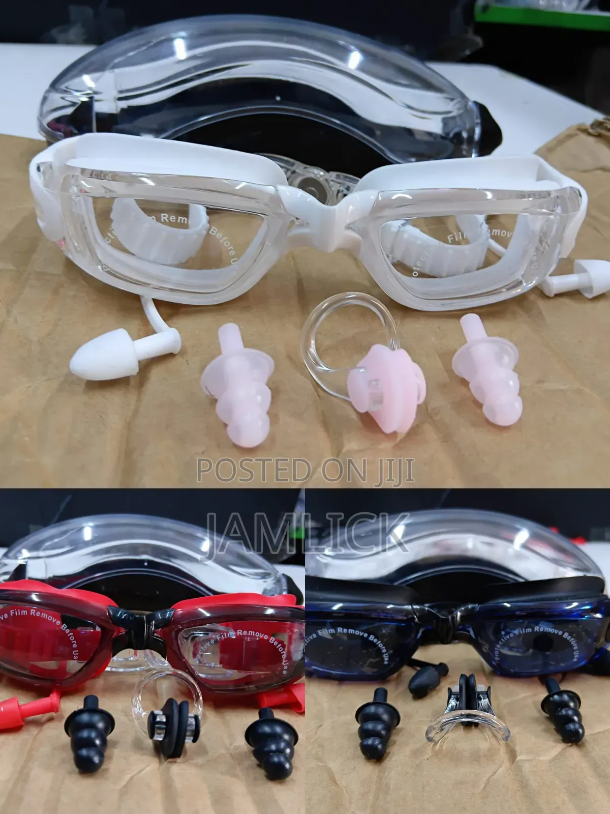 Adult/ Teens Professional Antifog Uv Swimming Goggles –V