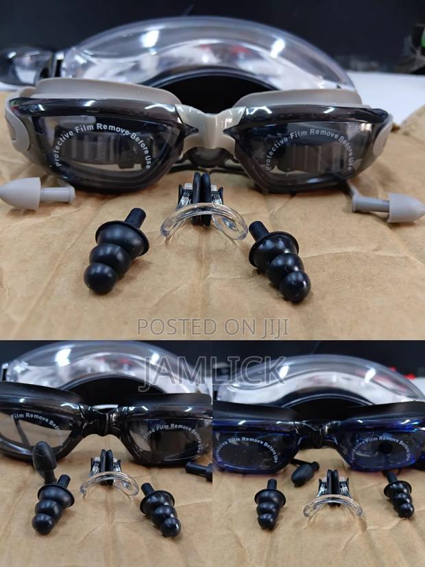 Adult/ Teens Professional Antifog Uv Swimming Goggles –V
