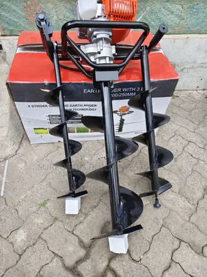 4-Stroke Gasoline Earth Auger Machine, 139cc