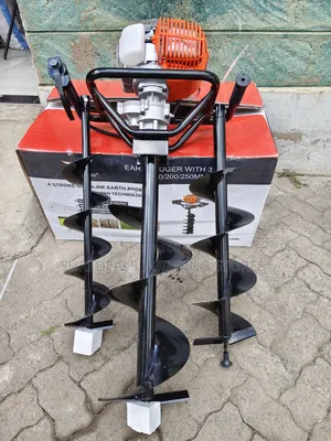 4-Stroke Gasoline Earth Auger Machine, 139cc
